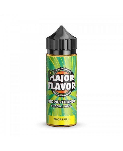 TROPIC THUNDER E LIQUID BY MAJOR FLAVOR 100ML 70VG