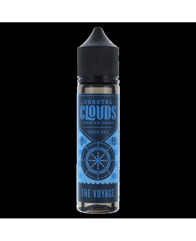 THE VOYAGE E LIQUID BY COASTAL CLOUDS - DEEP SEA 50ML 70VG