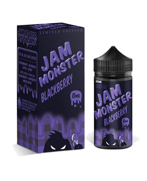 BLACKBERRY E LIQUID BY JAM MONSTER 100ML 75VG