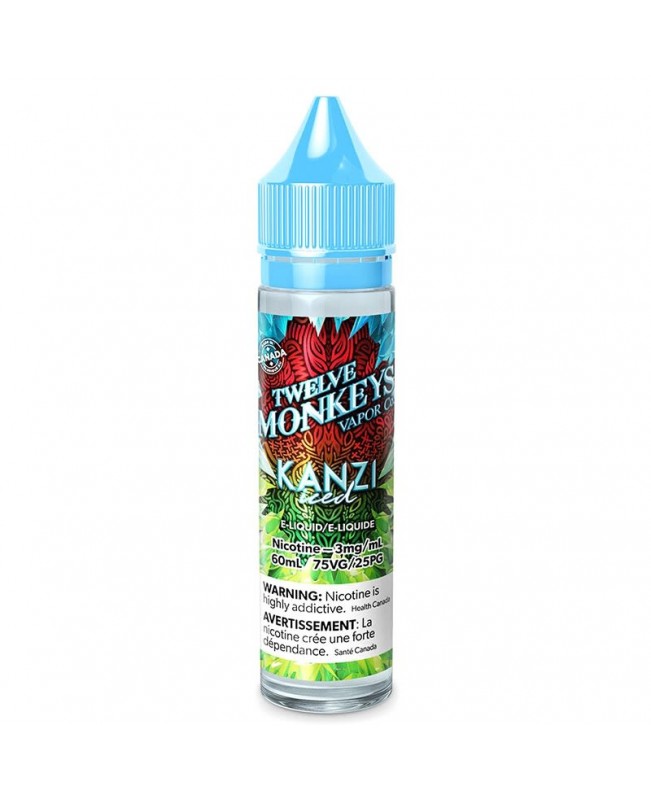 KANZI ICED E LIQUID BY TWELVE MONKEYS 50ML 70VG