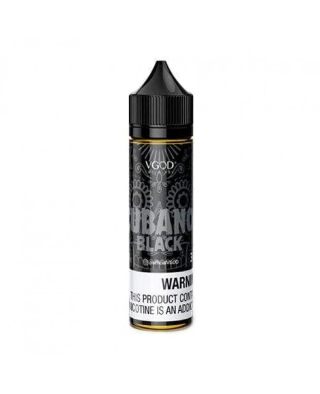 CUBANO BLACK E LIQUID BY VGOD 50ML 70VG