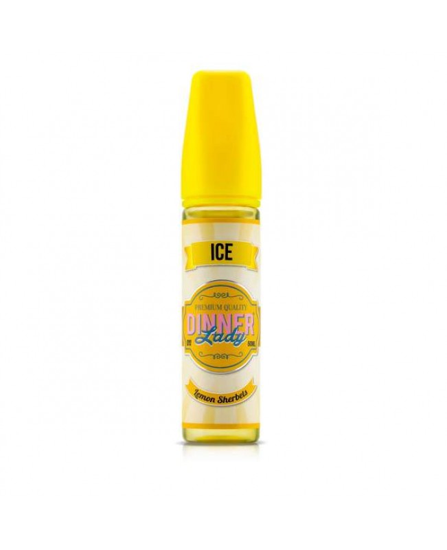 LEMON SHERBETS ICE E LIQUID BY DINNER LADY - ICE 50ML 70VG