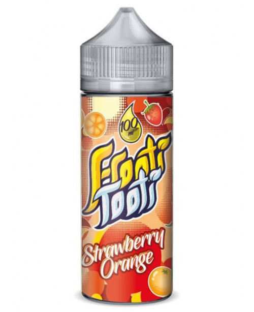 STRAWBERRY ORANGE E LIQUID BY FROOTI TOOTI 100ML 7...