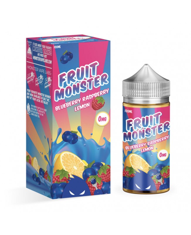 BLUE RASPBERRY LEMON E LIQUID BY  FRUIT MONSTER 100ML 75VG