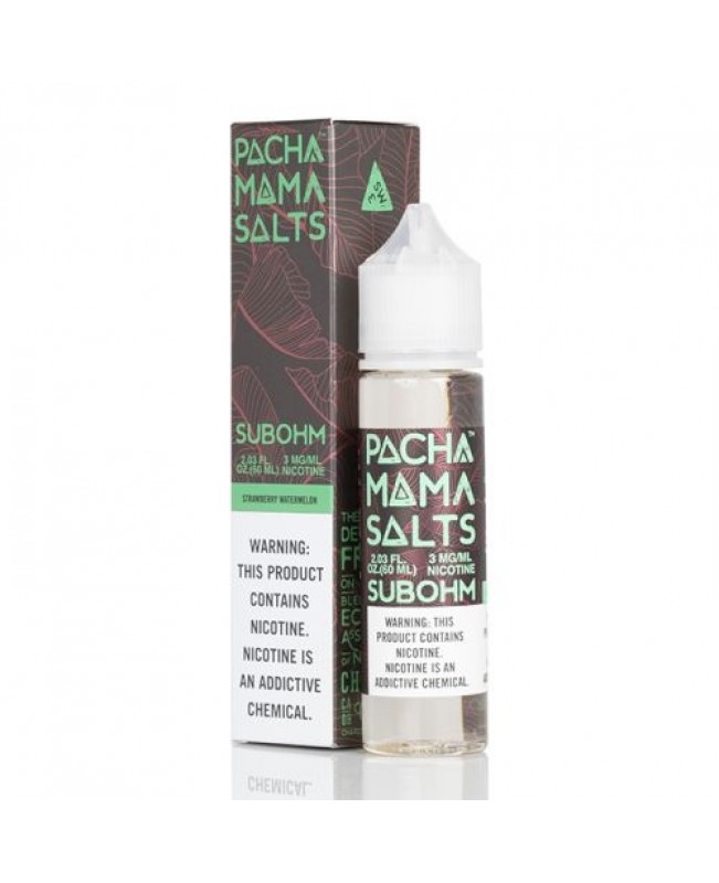 STRAWBERRY, WATERMELON E LIQUID BY PACHA MAMA 50ML 70VG