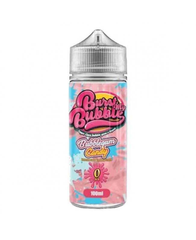 BUBBLEGUM CANDY E LIQUID BY STEEPOLOGIST - BURST MY BUBBLE 100ML 70VG