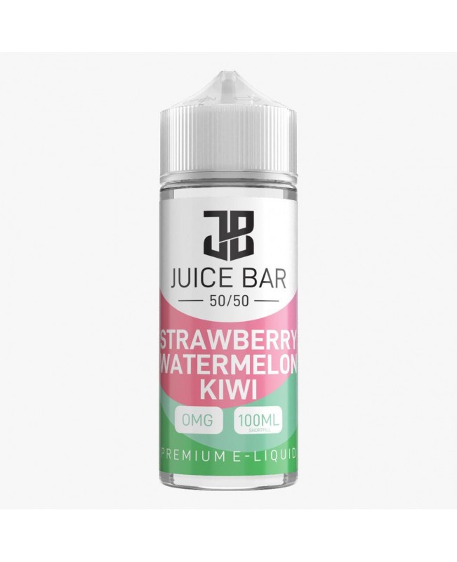 STRAWBERRY WATERMELON KIWI E LIQUID BY JUICE BAR 100ML 50VG