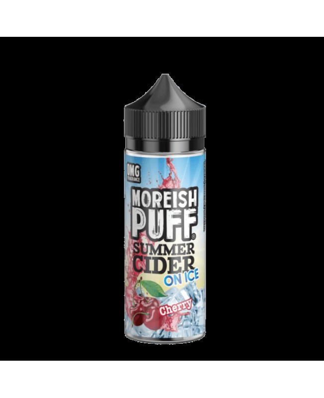 CHERRY E LIQUID BY MOREISH PUFF - SUMMER CIDER ON ICE 100ML 70VG