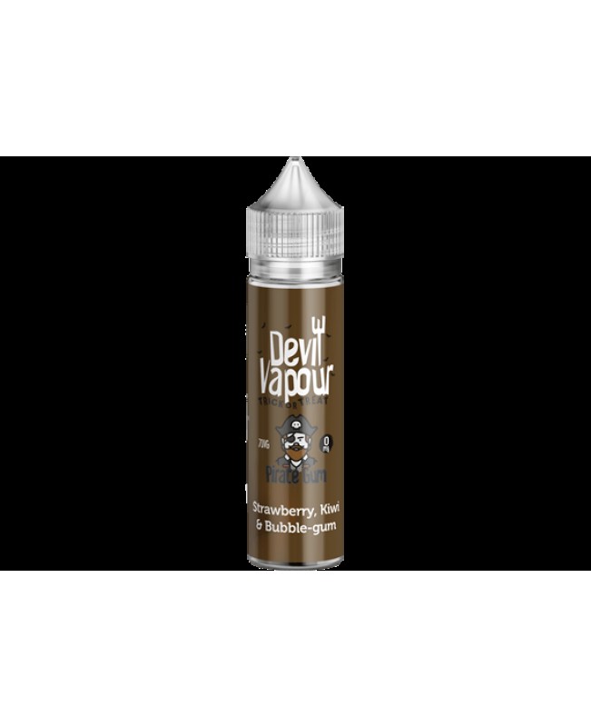 STRAWBERRY, KIWI & BUBBLEGUM E LIQUID BY DEVIL VAPOUR 50ML 70VG