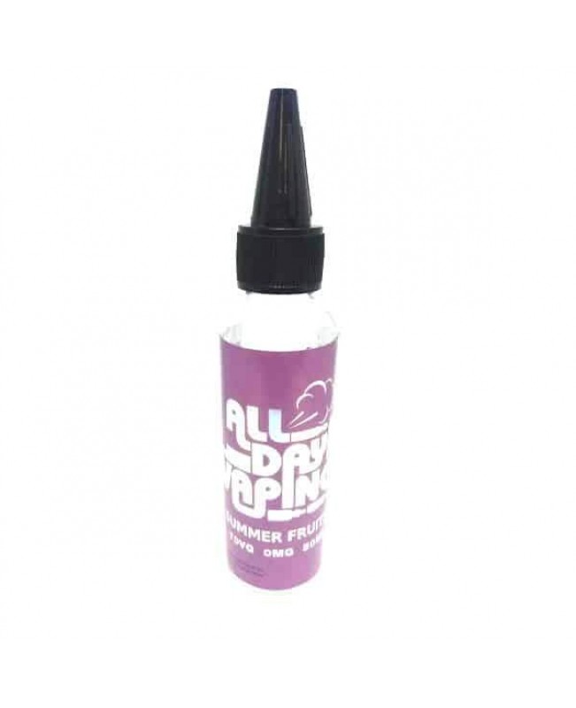 SUMMER FRUITS E LIQUID BY ALL DAY VAPING 50ML 70VG