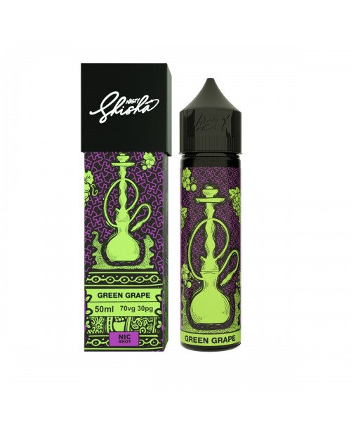 GREEN GRAPE E LIQUID BY NASTY JUICE - SHISHA 50ML ...