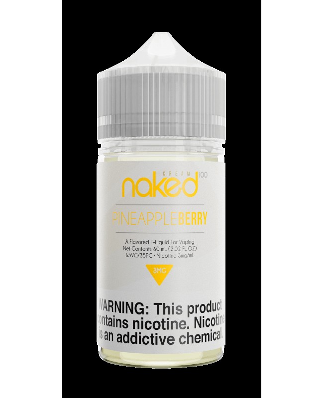 PINEAPPLE BERRY (FORMERLY BERRY LUSH) E LIQUID BY NAKED 100 - CREAM 50ML 70VG