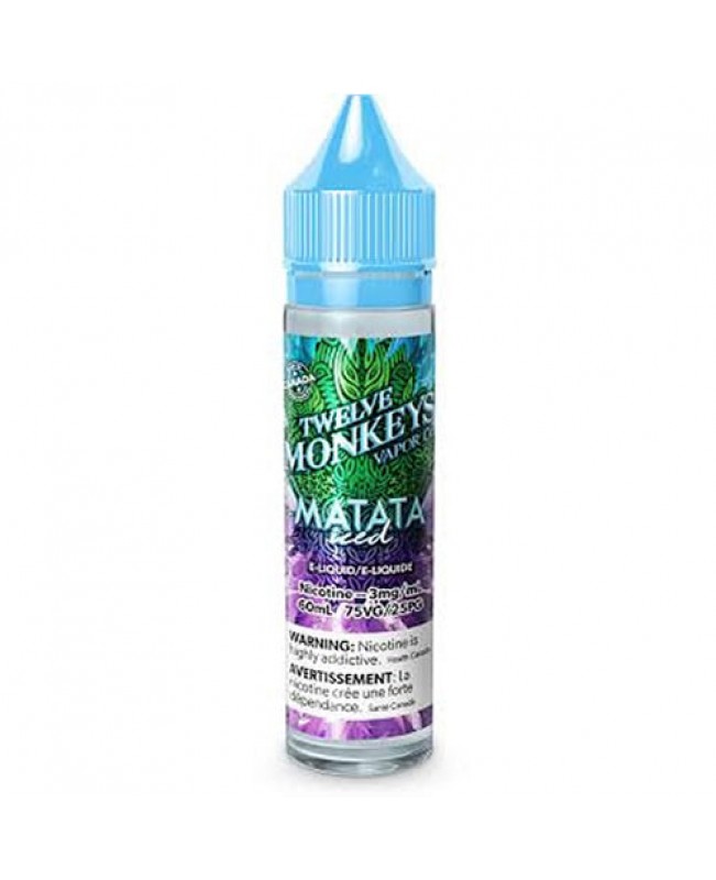 MATATA ICED E LIQUID BY TWELVE MONKEYS 50ML 75VG