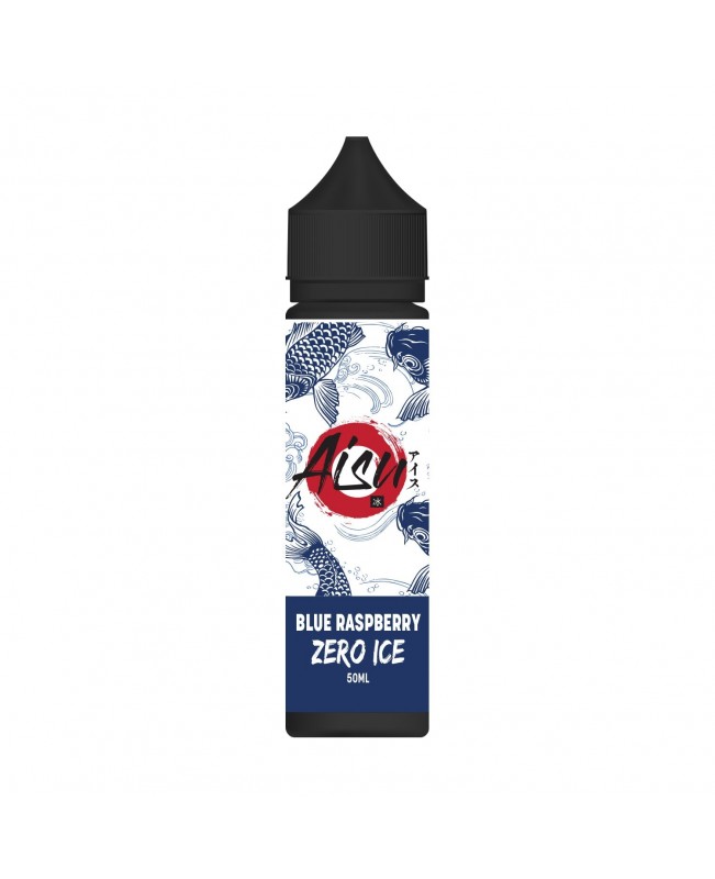 BLUE RASPBERRY ZERO ICE E LIQUID BY AISU 50ML 70VG