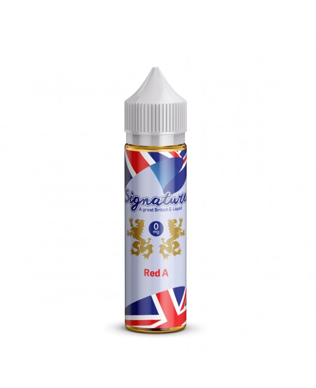 RED A E LIQUID BY SIGNATURE 50ML 50VG