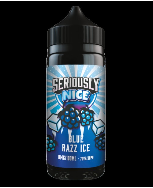 BLUE RAZZ ICE E-LIQUID BY SERIOUSLY NICE / DOOZY V...