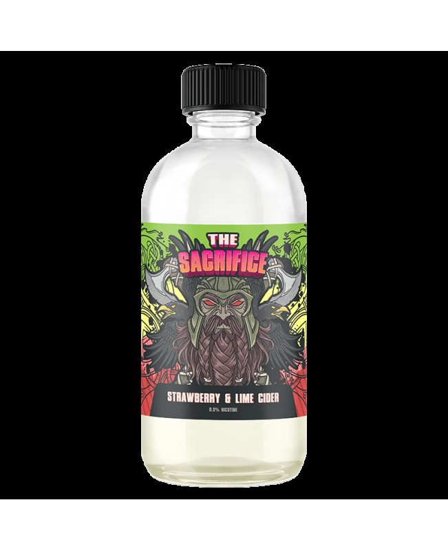 STRAWBERRY LIME CIDER E LIQUID BY THE SACRIFICE 200ML 70VG