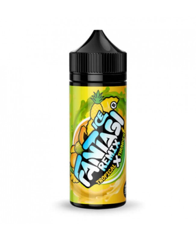 FANTASI REMIX TROPICAL X THUNDER ICE E LIQUID BY FANTASI 100ML 70VG