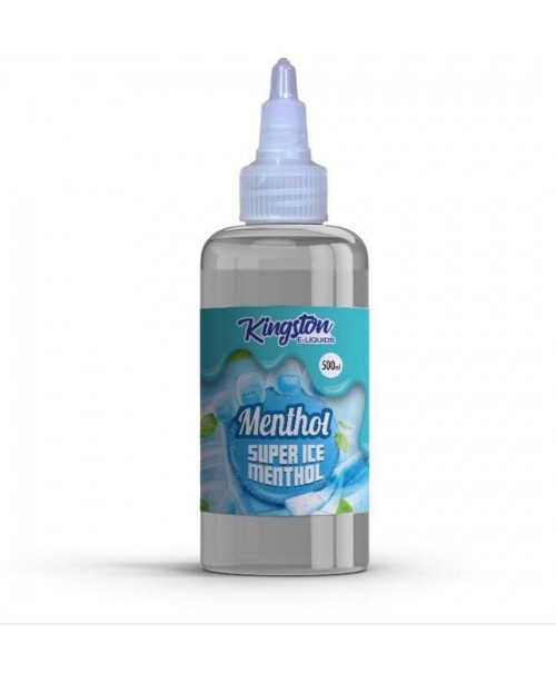 SUPER ICE MENTHOL E LIQUID KINGSTON 500ML 70VG