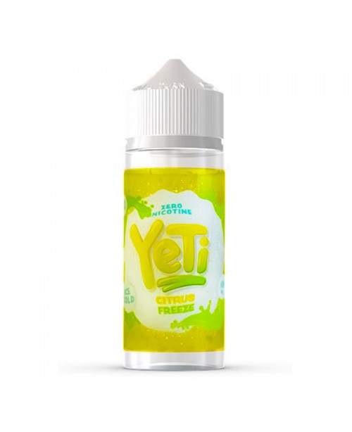 CITRUS FREEZE E LIQUID BY YETI E LIQUIDS 100ML 70V...