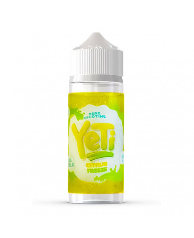 CITRUS FREEZE E LIQUID BY YETI E LIQUIDS 100ML 70VG