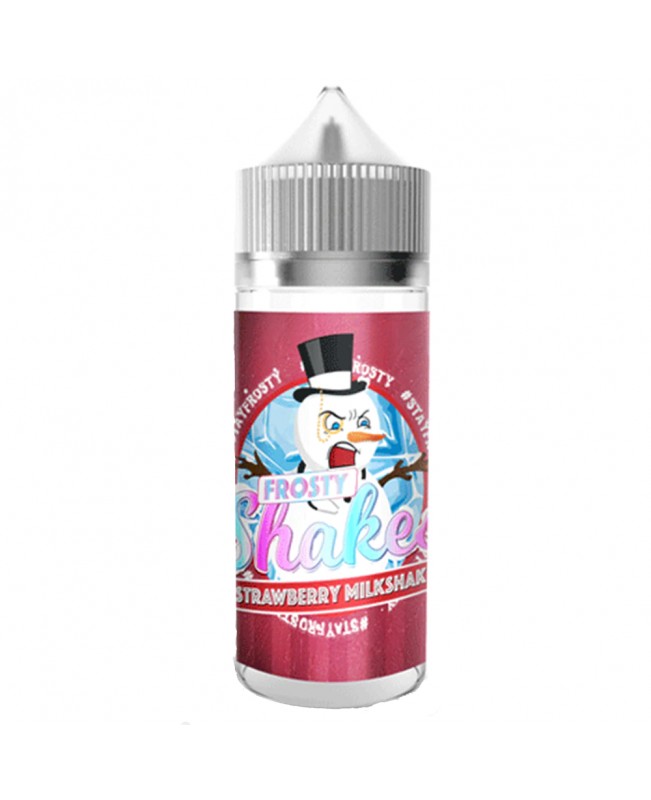 STRAWBERRY MILKSHAKE FROSTY SHAKE E LIQUID BY DR FROST 100ML 70VG