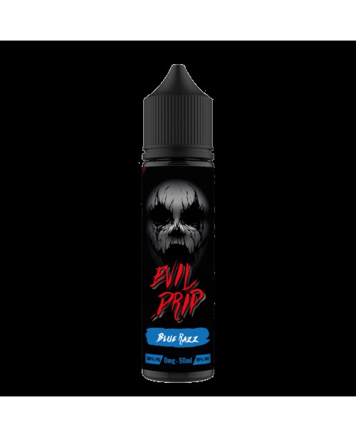 BLUE RAZZ E LIQUID BY EVIL DRIP 50ML 70VG