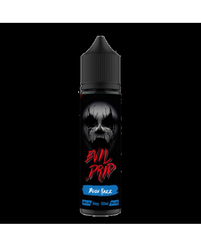 BLUE RAZZ E LIQUID BY EVIL DRIP 50ML 70VG