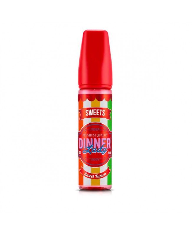 SWEET FUSION E LIQUID BY DINNER LADY - SWEETS 50ML 70VG