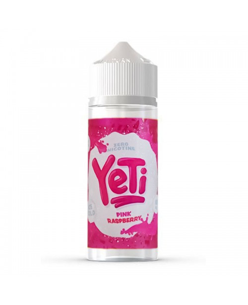 PINK RASPBERRY E LIQUID BY YETI E LIQUIDS 100ML 70...