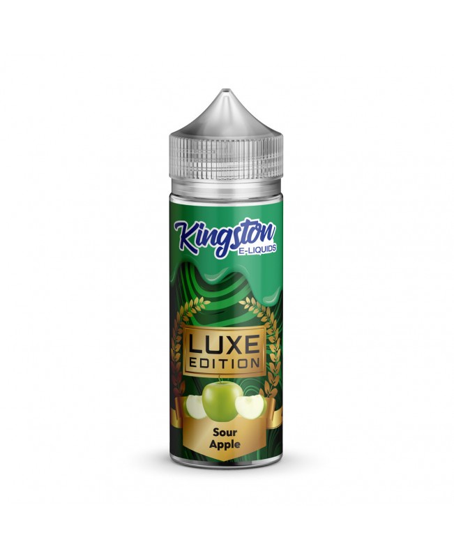 SOUR APPLE E LIQUID KINGSTON LUXE EDITION 100ML 70VG