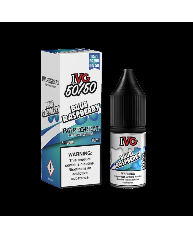 BLUE RASPBERRY TDP E LIQUID BY I VG 10ML 50VG