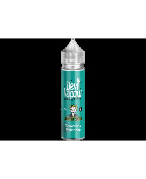 STRAWBERRY MILKSHAKE E LIQUID BY DEVIL VAPOUR 50ML...