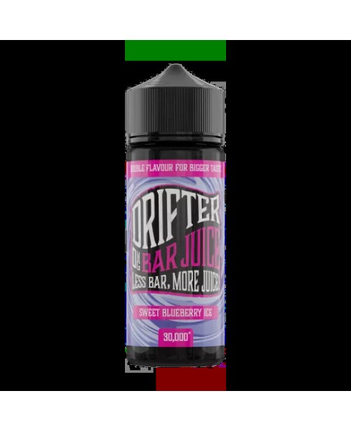 SWEET BLUEBERRY ICE E LIQUID DRIFTER BAR JUICE 100...