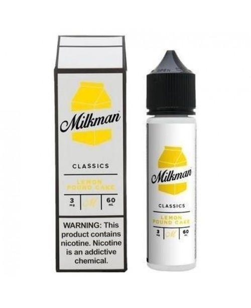 LEMON POUND CAKE E LIQUID BY THE MILKMAN - CLASSIC...