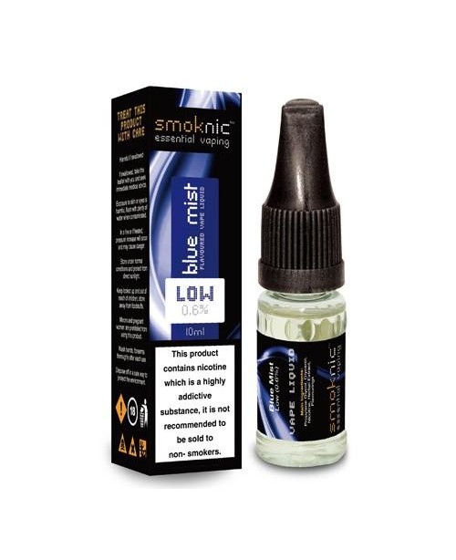 BLUE MIST E LIQUID BY SMOKNIC 10ML 70VG