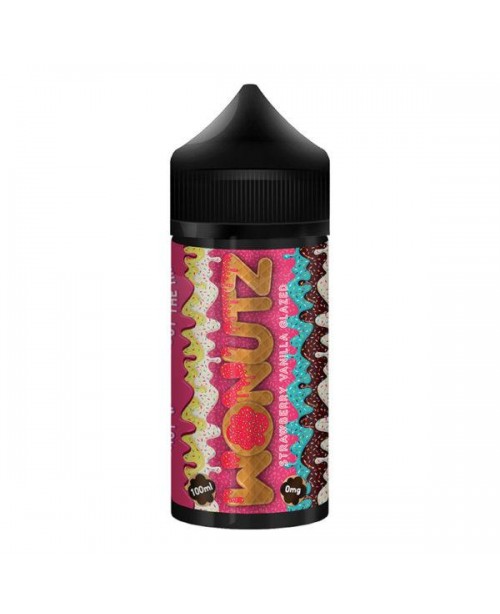 STRAWBERRY VANILLA GLAZED E LIQUID BY WONUTZ 100ML...