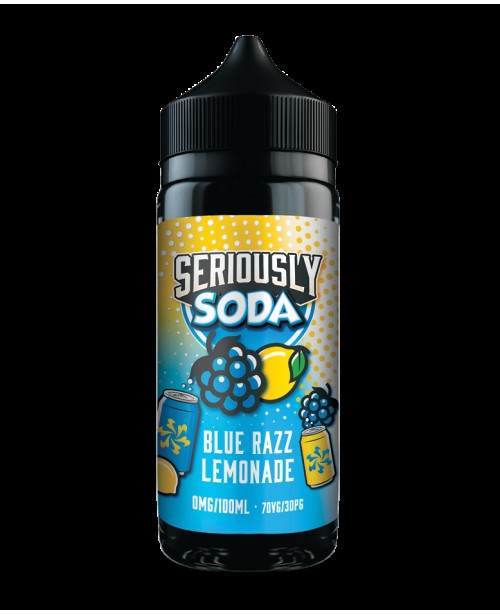 BLUE RAZZ LEMONADE E-LIQUID BY SERIOUSLY SODA / DO...