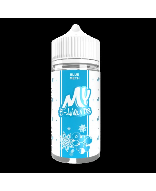 BLUE METH BY MY E-LIQUIDS SHORT FILL 100ML