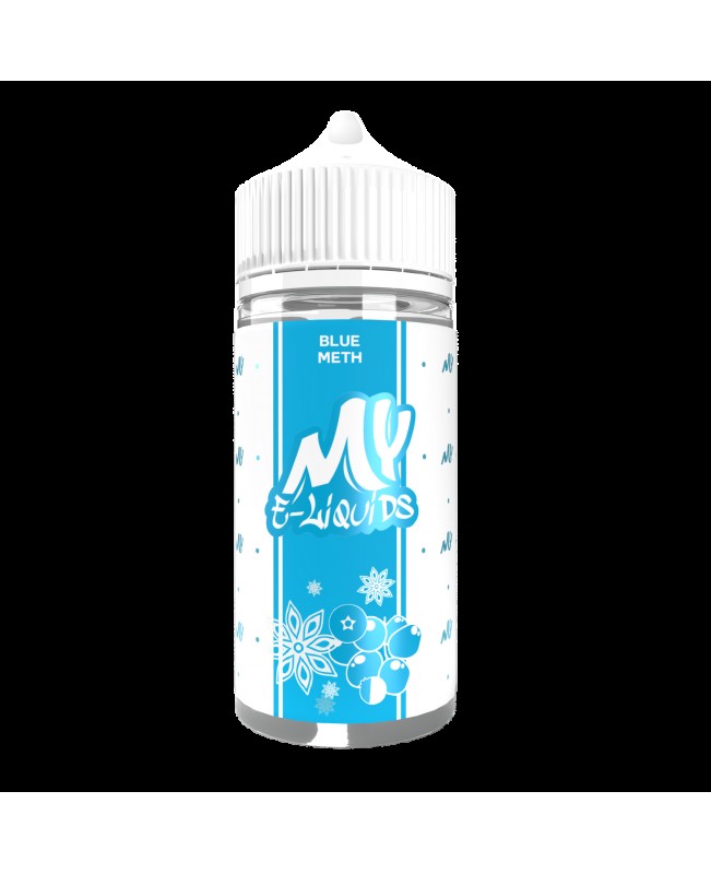 BLUE METH BY MY E-LIQUIDS SHORT FILL 100ML