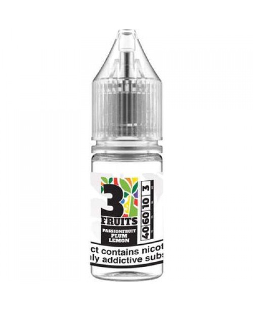 PASSIONFRUIT PLUM LEMON TDP E LIQUID BY 3 FRUITS 1...