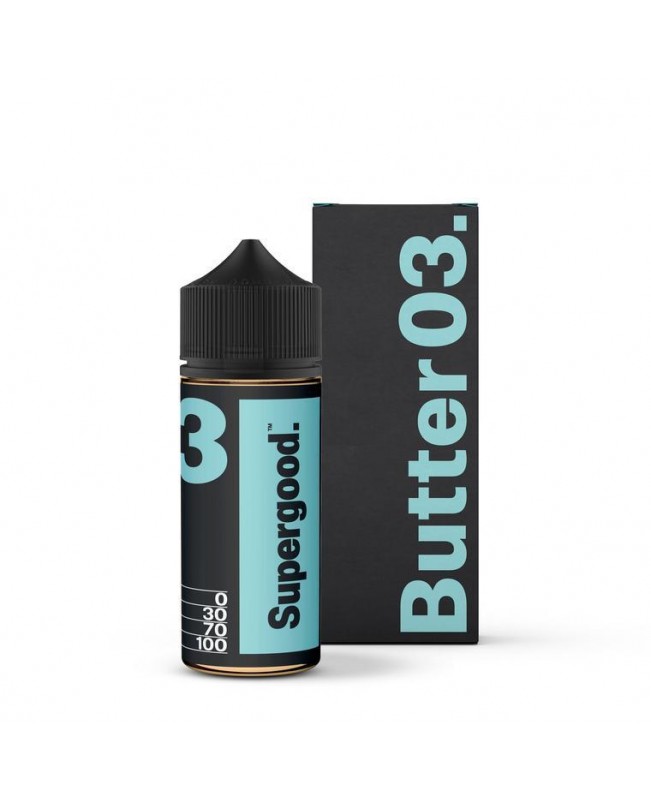 BUTTER 03.  E LIQUID BY SUPERGOOD 100ML 70VG