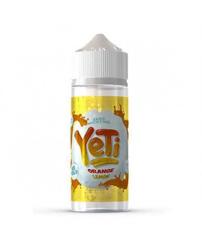 ORANGE LEMON BY YETI E LIQUIDS 100ML 70VG