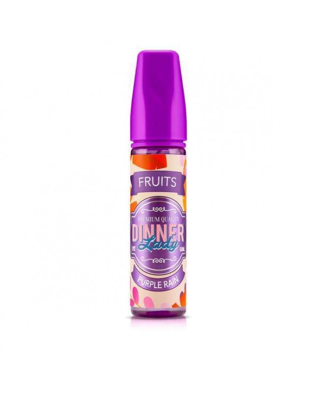 PURPLE RAIN E LIQUID BY DINNER LADY - FRUITS 50ML 70VG