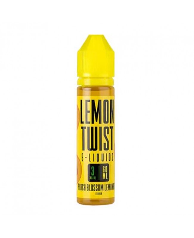 PEACH BLOSSOM LEMONADE E LIQUID  BY LEMON TWIST 50ML 70VG