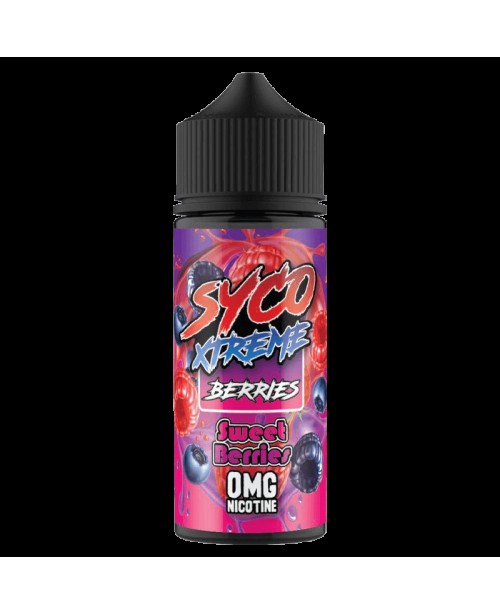 SWEET BERRIES E LIQUID BY SYCO XTREME BERRIES 100M...