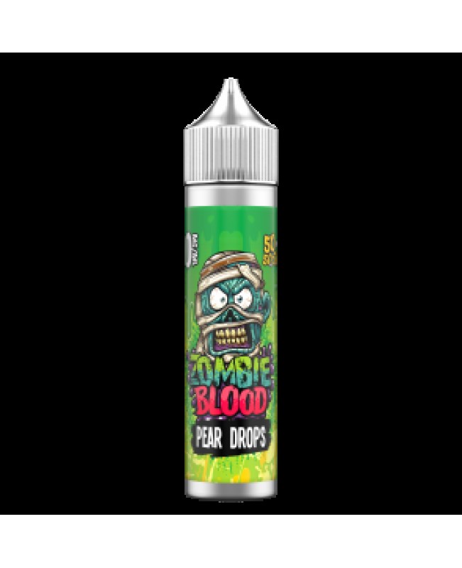 PEAR DROPS BY ZOMBIE BLOOD 50ML 100ML 50VG