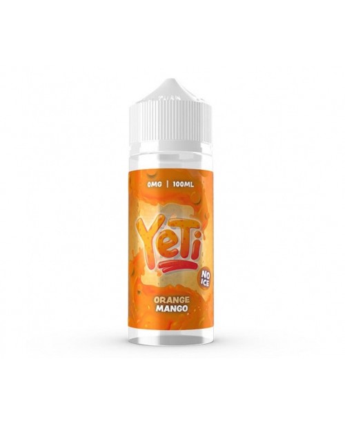 DEFROSTED ORANGE MANGO E-LIQUID BY YETI 100ML 70VG