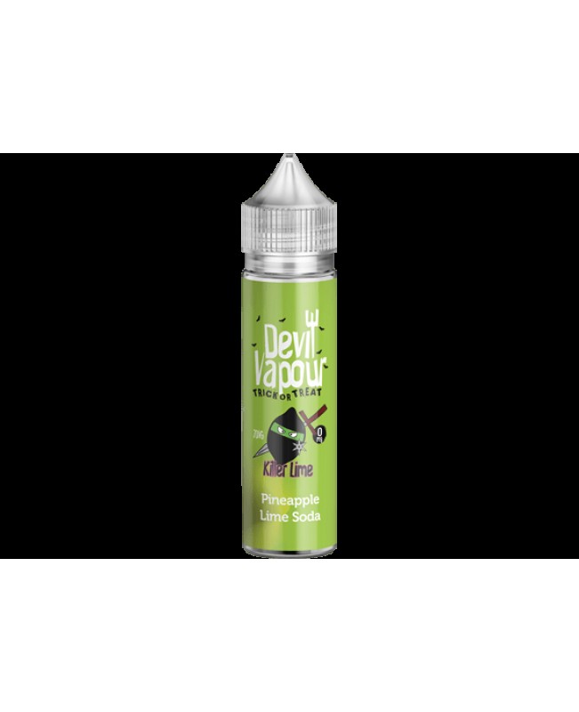 PINEAPPLE LIME SODA E LIQUID BY DEVIL VAPOUR 50ML 70VG