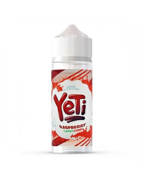 RASPBERRY CANDY CANE BY YETI E LIQUIDS 100ML 70VG